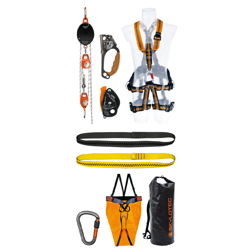 Skylotec Feuerwehr Gerätesatz Absturzsicherung DIN 14800-16 Skylotec Feuerwehr Gerätesatz Absturzsicherung DIN 14800-16