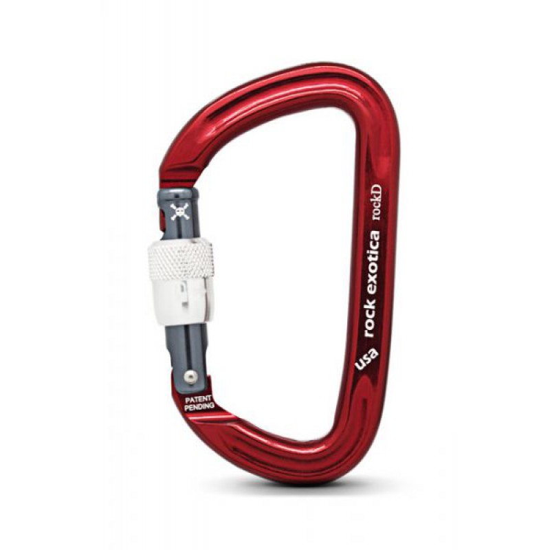 Rock Exotica Karabiner RockD Screw-Lock Rock Exotica Karabiner RockD Screw-Lock