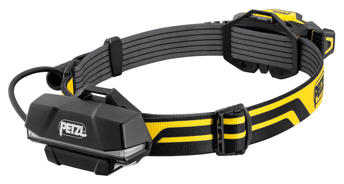 Petzl Xena Stirnlampe in gelb-schwarz 