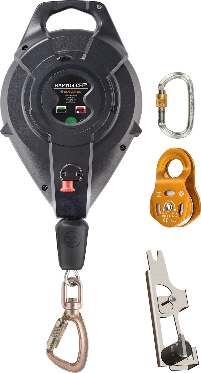 Skylotec Raptor C20 HUB J - Höhensicherungsgerät für Jackpod Tri