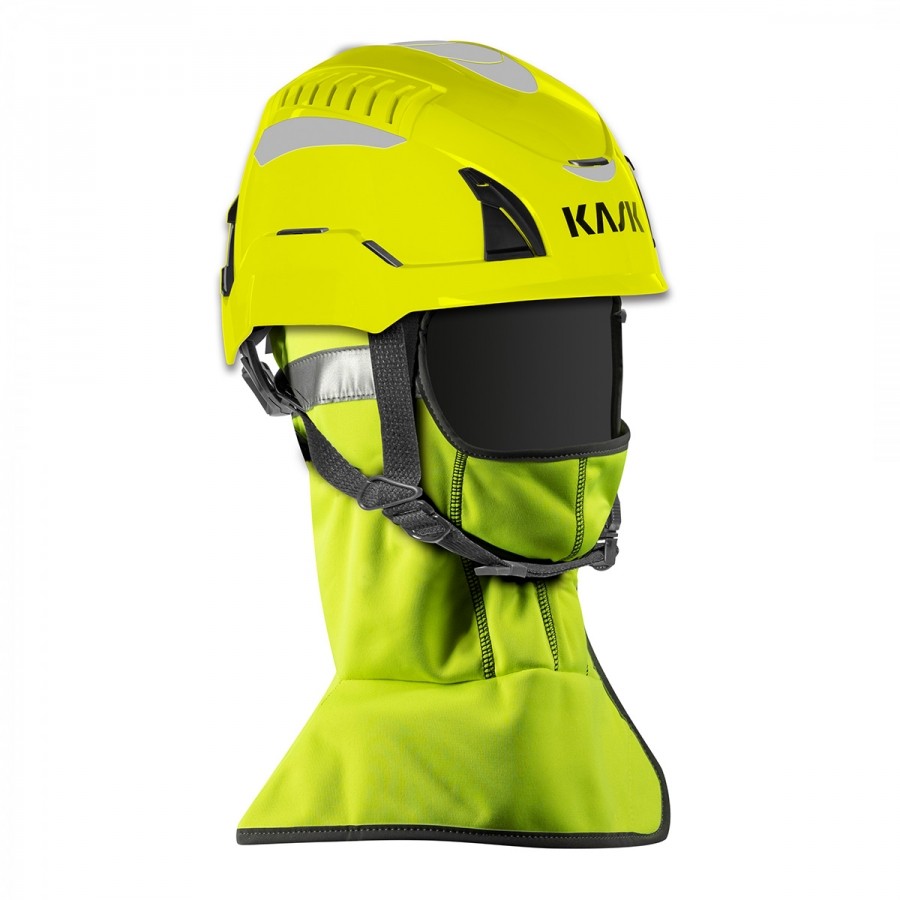 KASK Winter Sturmhaube Balaclava Yellow Fluo | KA-WAC00070-221