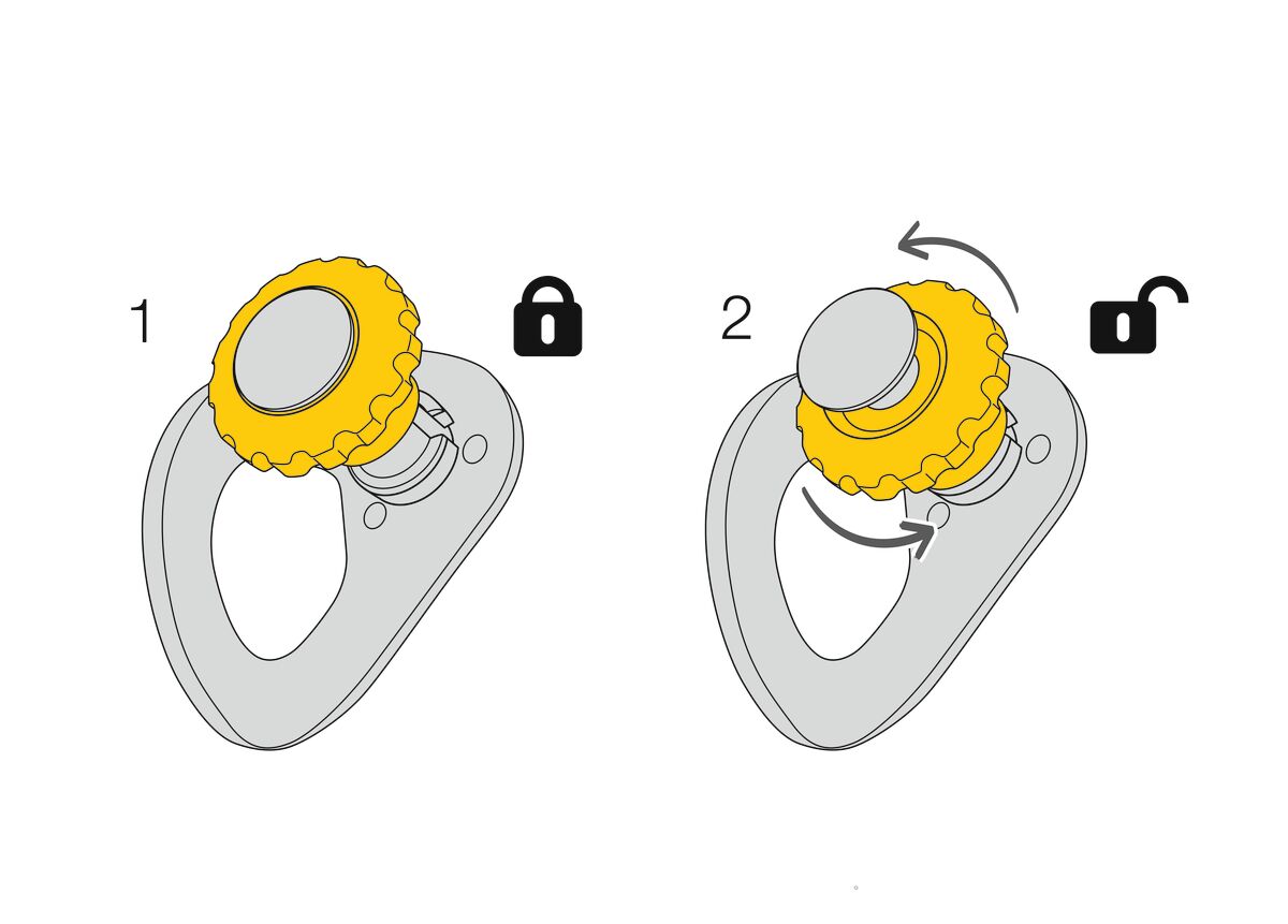 Petzl Coeur Pulse 12 mm - entfernbarer Bohrhaken