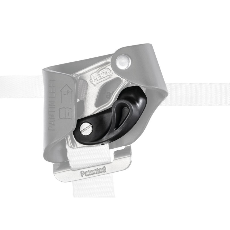 Sicherheitsverschluss mit patentierter Technik für Gurte, ideal für Autos und Sicherheitsanwendungen.