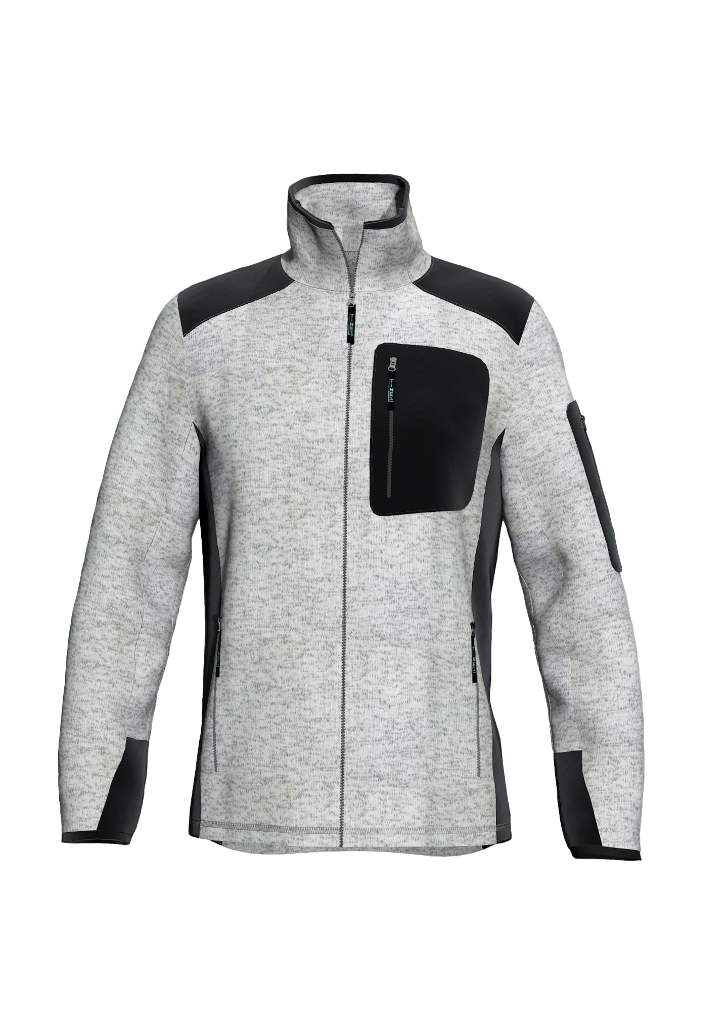 TiNEZ Workwear TAMRA - Strickfleecejacke