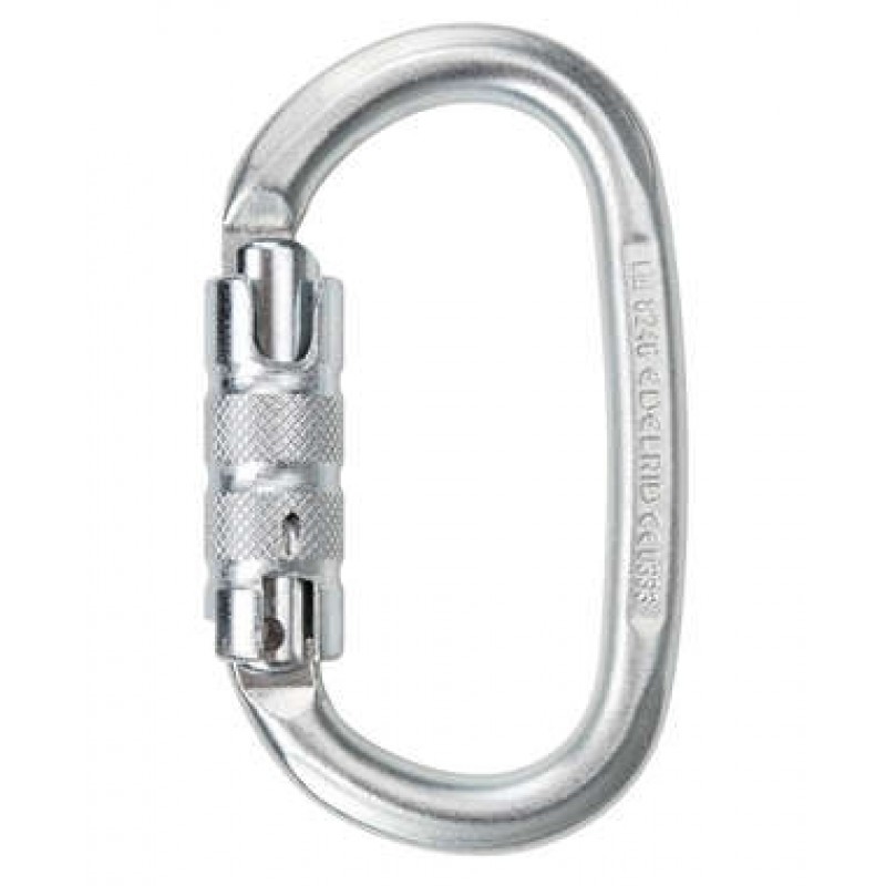 Edelrid Karabiner Steel Oval Screw