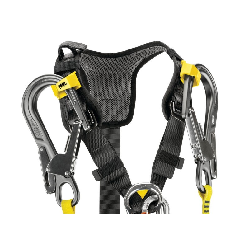 Petzl Auffang- und Haltegurt AVAO europäische Ausführung | PE-C071AB00 Petzl Auffang- und Haltegurt AVAO BOD europäische Ausführung Sicherungsgurt in der Farbe Schwarz mit Gelb