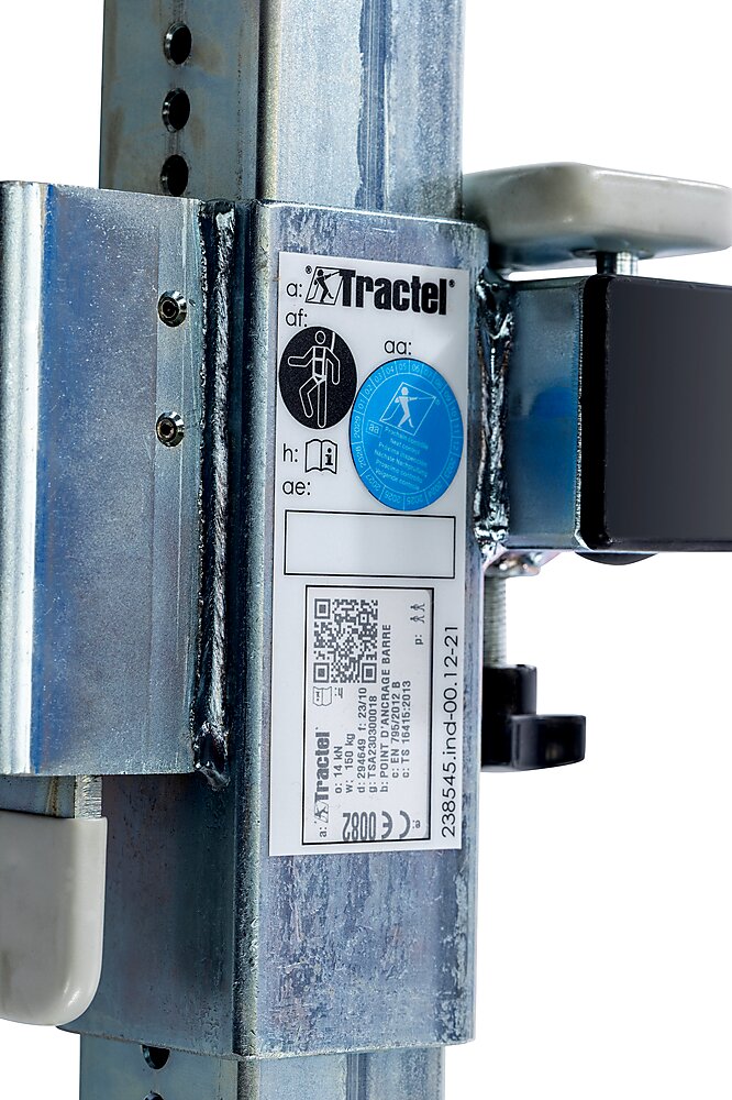 Tractel Sicherheitstraverse / Türtraverse 150 kg, EN 795 | TRA-294649