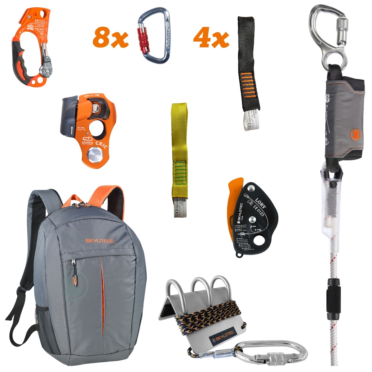Skylotec knotenfreies Rettungsset RSR Kit