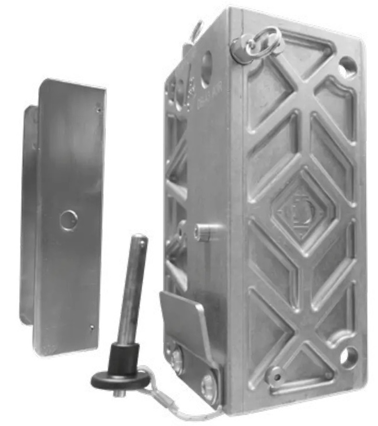 Ikar Schnellwechsel-Halterung Lastwinde und PLW für Dreibaum DB-A4 Ikar Schnellwechsel-Halterung Lastwinde und PLW für Dreibaum DB-A4