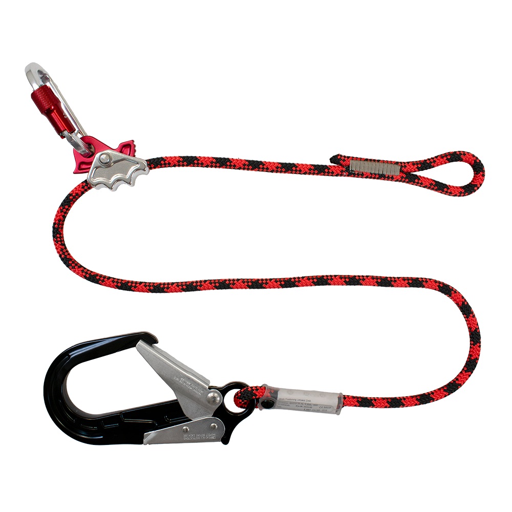 Cresto Simo H-A red Work Positioning Lanyard 2343