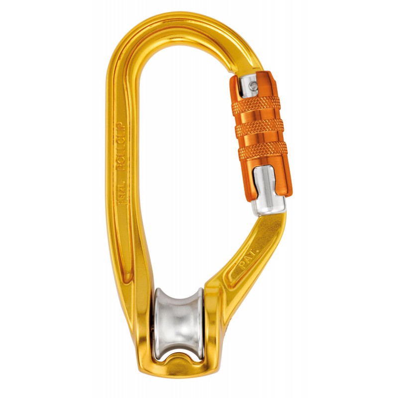 Petzl Karabiner Rollclip mit Rolle Petzl Karabiner Rollclip mit Rolle