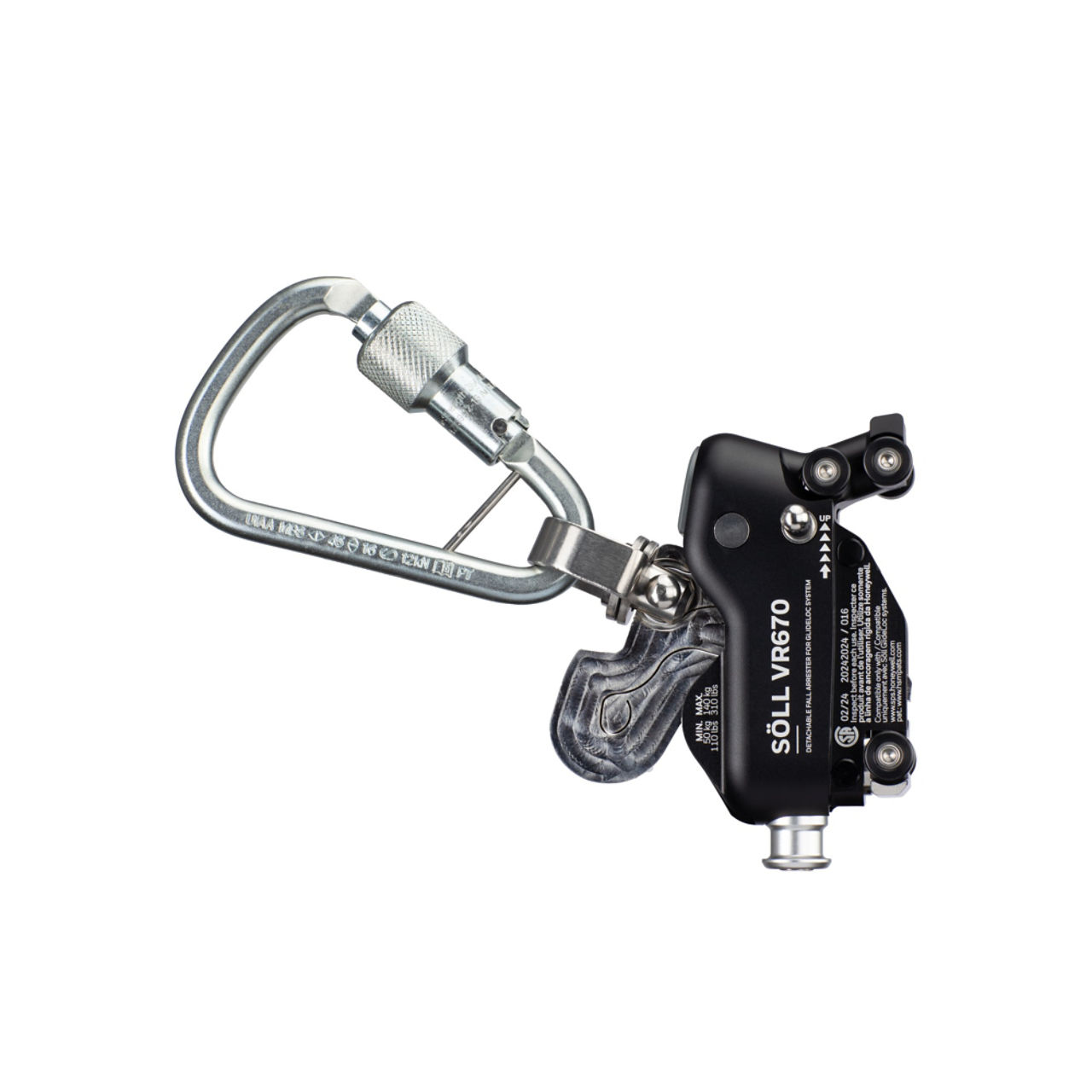 Honeywell Söll GlideLoc Fallschutzläufer VR670 Honeywell Söll GlideLoc Fallschutzläufer VR670