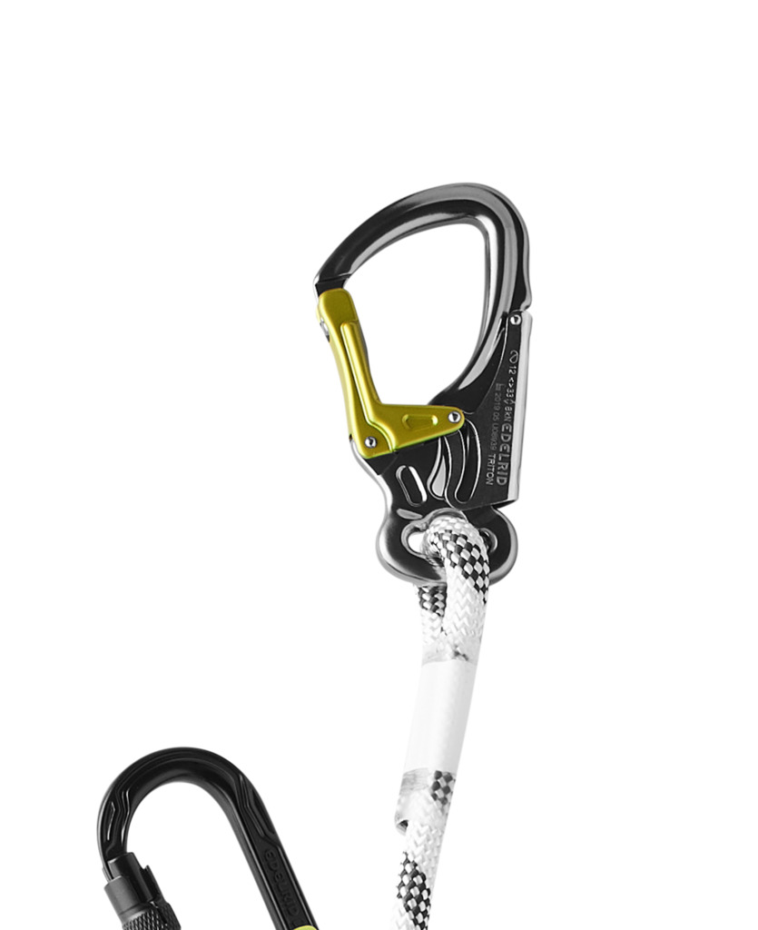 | ED-853020100470 Edelrid Ombilix 140 - Sicherungsset in der Farbe Schwarz-Grün