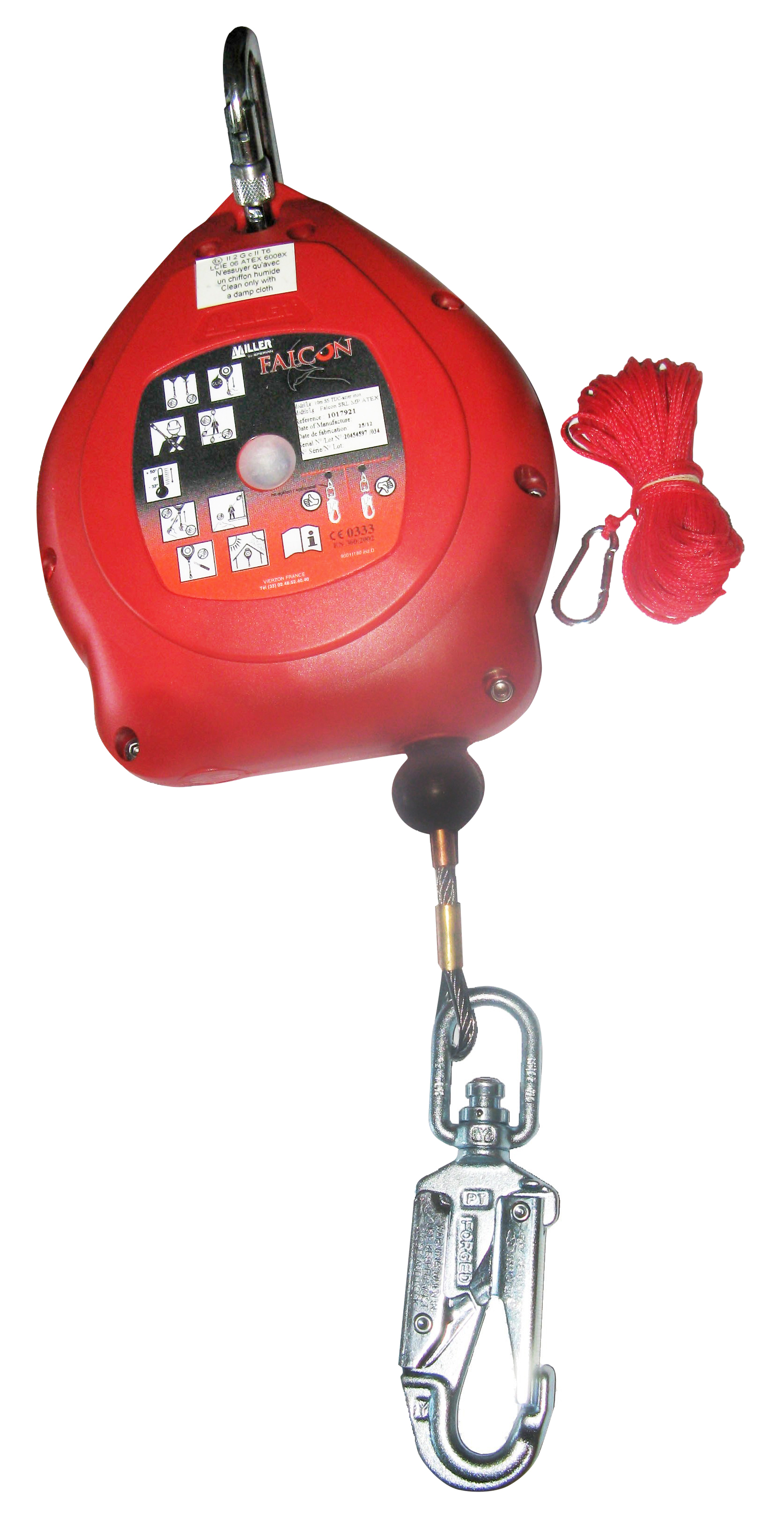 Falcon SRL MP10m ATEX +Carab.+Snap H.tdc Falcon SRL MP10m ATEX +Carab.+Snap H.tdc