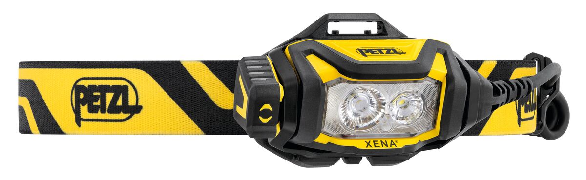 Petzl Xena Stirnlampe in gelb-schwarz 