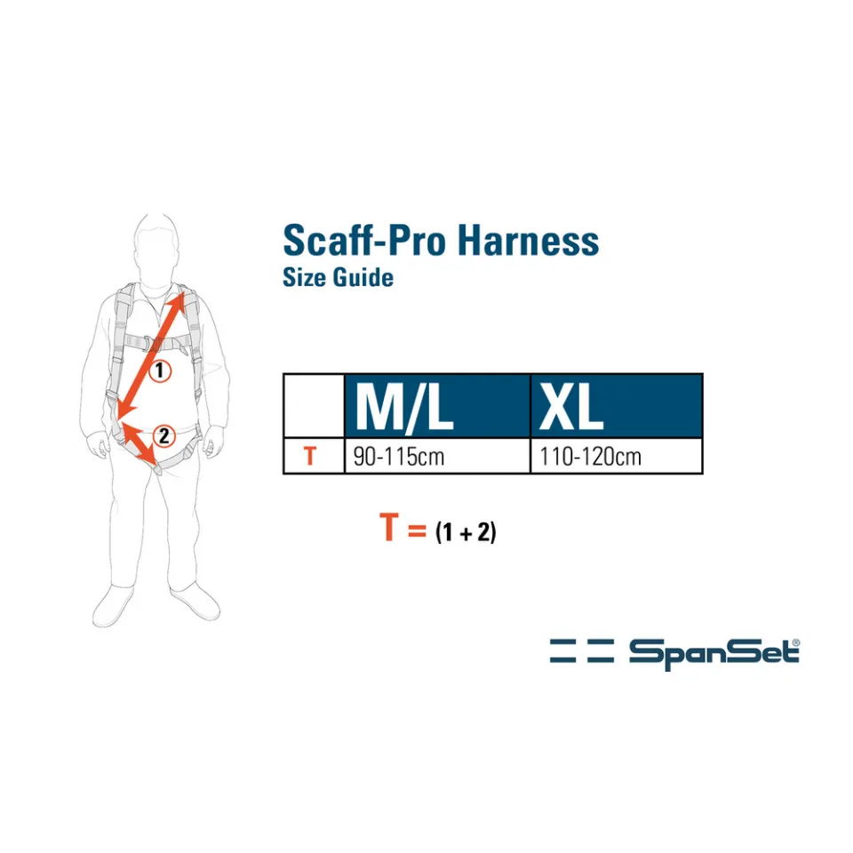 SpanSet ScaffPro Auffanggurt - M/L | SP-2002436 