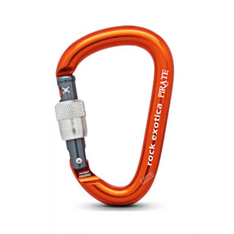 Rock Exotica Karabiner Pirate Screw-Lock Rock Exotica Karabiner Pirate Screw-Lock
