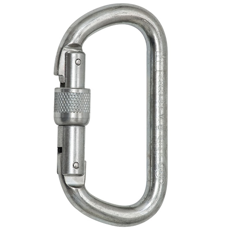 Bornack Oval-Karabiner Schraubverschluss 18mm Bornack Oval-Karabiner Schraubverschluss 18mm