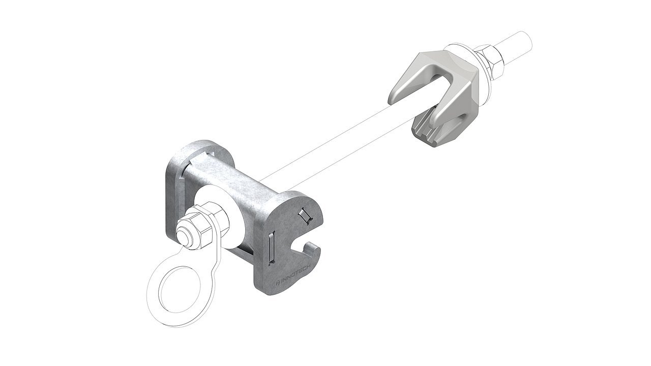 Innotech BEF-411 Trägerklemme Innotech BEF-411 Trägerklemme
