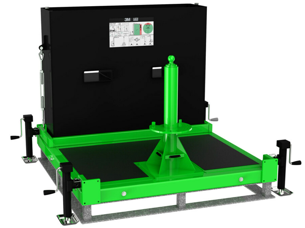 3M DBI-SALA Flexiguard Gegengewichts-Basis mit Stabilisierungsset und werksseitiger Betonfüllung 3M DBI-SALA Flexiguard Gegengewichts-Basis mit Stabilisierungsset und werksseitiger Betonfüllung