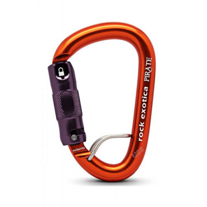 Rock Exotica Karabiner Pirate WireEye Auto-Lock Rock Exotica Karabiner Pirate WireEye Auto-Lock