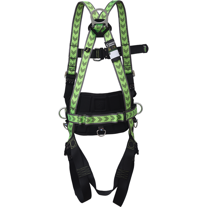 Kratos Safety AKROS 3 - Zweipunktauffanggurt mit Haltegurt und Schnellverschluss-Schnallen (S-L) | KR-FA 10 205 00A