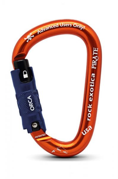 Rock Exotica Karabiner Pirate Orca-Lock Rock Exotica Karabiner Pirate Orca-Lock
