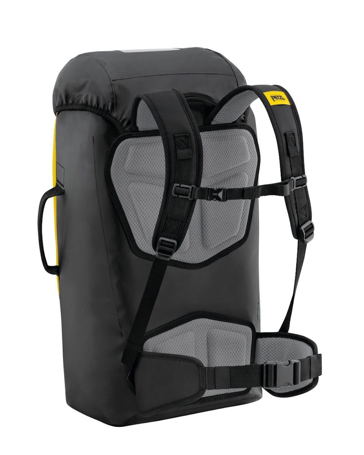 Petzl TRANSPORT 60L Rucksack gelb/schwarz | PE-S042CA00