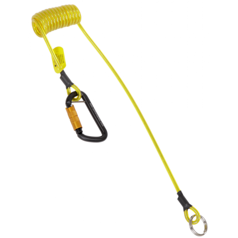 3M DBI-SALA Hook2Quick Ring Spiral-Werkzeughalteband mit Ringende 3M DBI-SALA Hook2Quick Ring Spiral-Werkzeughalteband mit Ringende